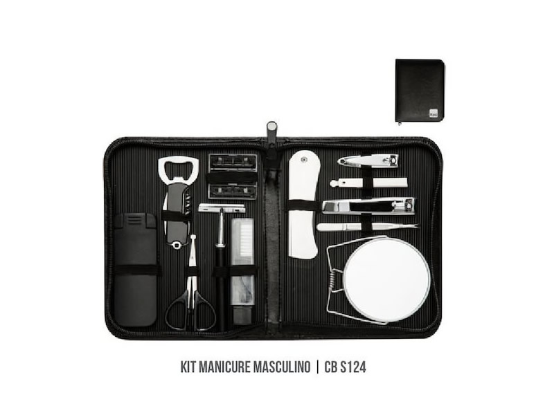 Kit Manicure Masculino CB S124